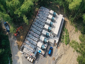 23kV連接站空照圖