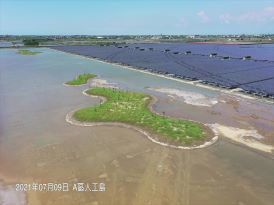 A區人工島完成