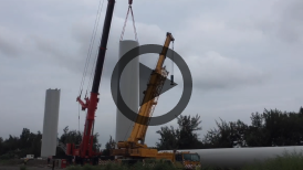 風機吊裝Turbine installation